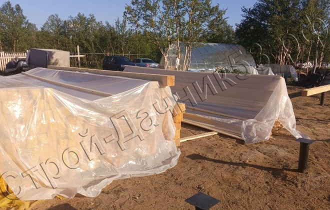 4 Каркасно-щитовой дом Д-11, 13.2x9.5м, 125.4 М², Мурманская область, Печегнский район, село Корзуново (9)